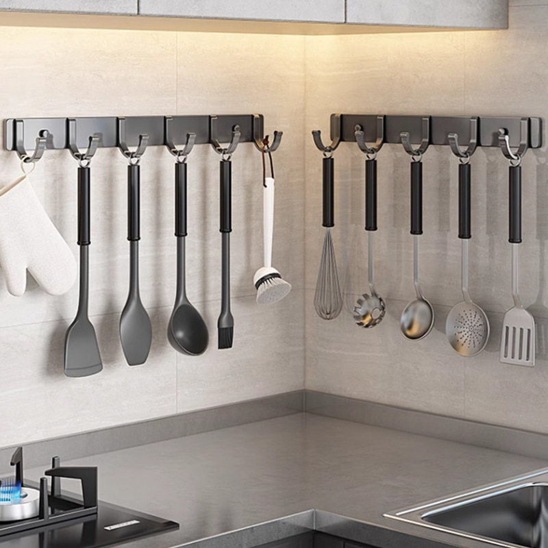 挂钩强力粘胶免打孔厨房浴室墙壁墙上门后挂架粘钩贴墙挂衣服钩子