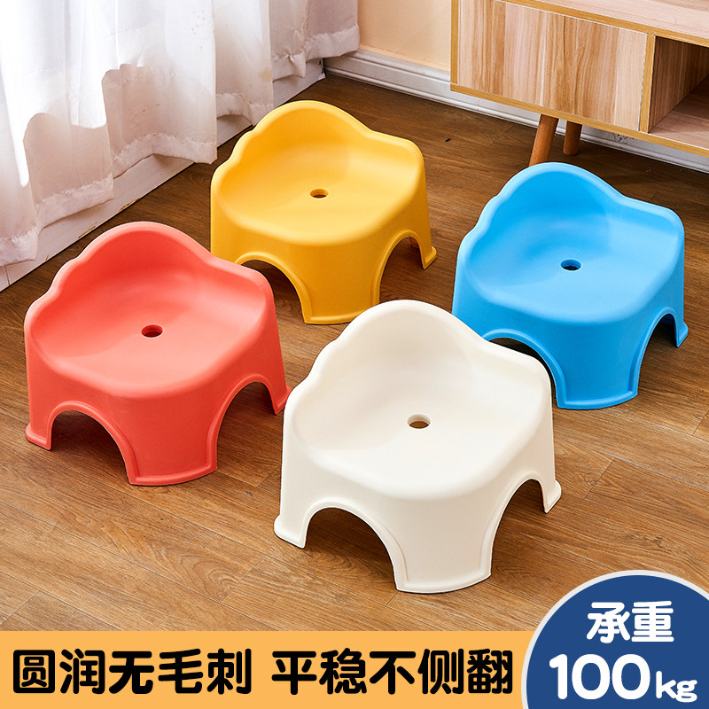 儿童塑料小凳子加厚家用椅子小板凳客厅座椅矮凳沙发换鞋凳洗澡凳,住宅家具,矮凳,淘宝优惠券,粉丝福利购,淘宝优惠卷
