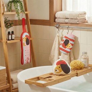 搓澡巾痛下泥洗澡搓泥浴花球搓背手套背部不求人沐浴球双面通用