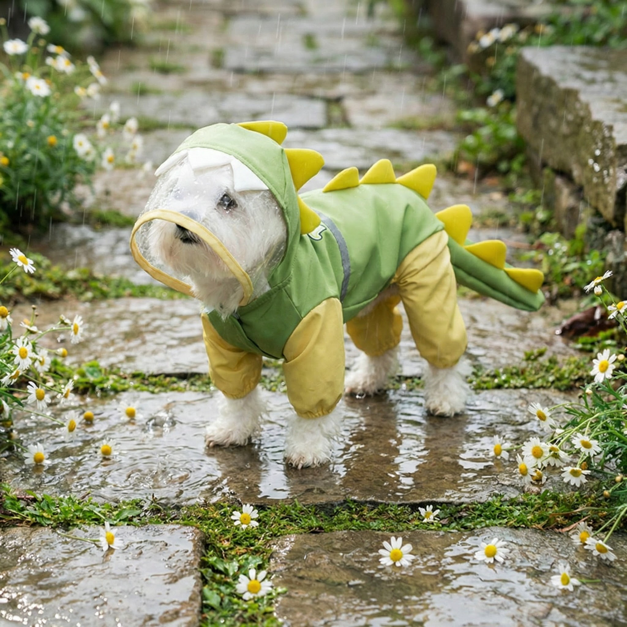 狗狗雨天四脚防水立体恐龙包尾巴狗泰迪雨披中大型犬金毛宠物雨衣,宠物/宠物食品及用品,狗宠物服装/雨衣,淘宝优惠券,粉丝福利购,淘宝优惠卷