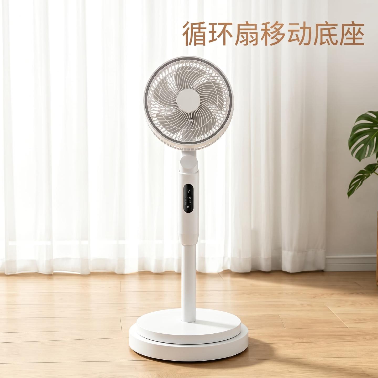风扇移动底座加厚加固简约可图片