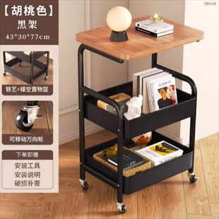 小推车置物架厨房落地多层客厅移动浴室卫生间储物架 直播专享