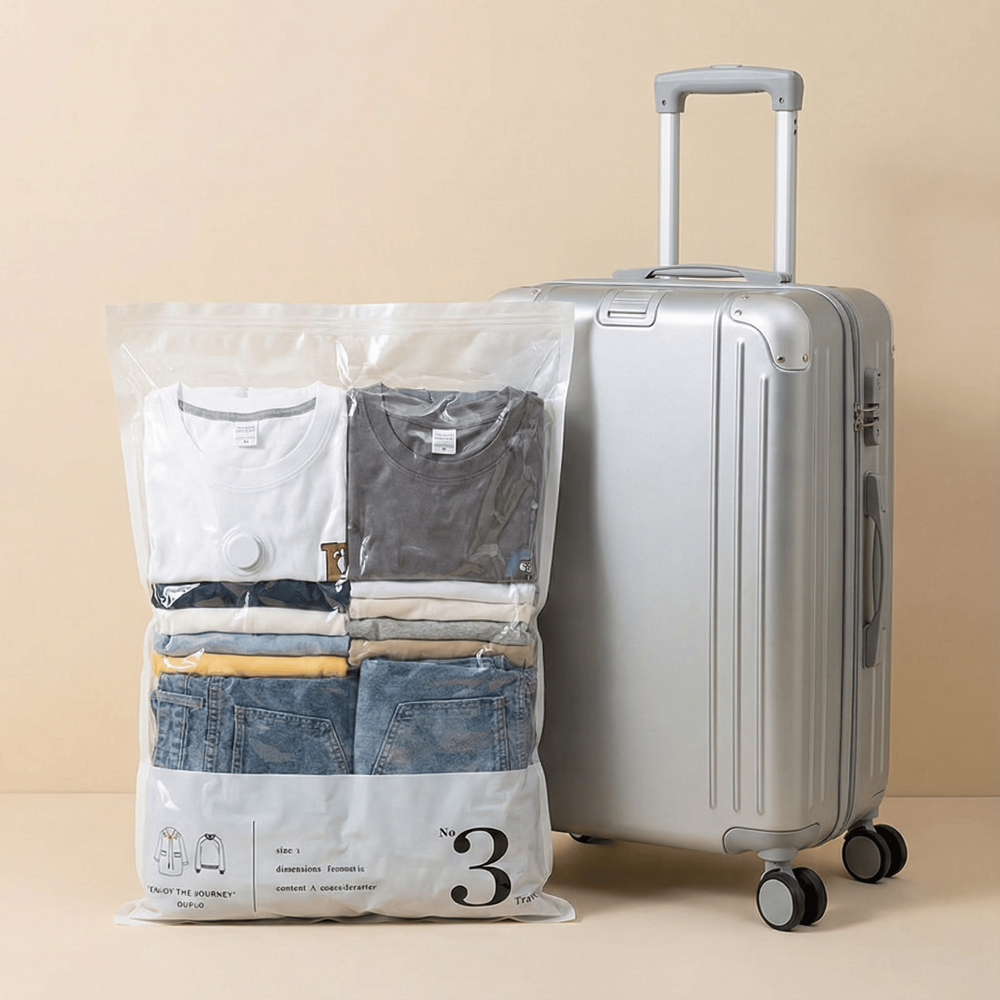 手卷家用真空压缩袋行李箱专用旅行衣物收纳袋羽绒服衣服收纳袋子,收纳整理,衣物压缩袋,淘宝优惠券,粉丝福利购,淘宝优惠卷