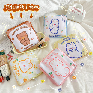 新款 姨妈巾收纳包卫生巾收纳袋可爱便携月事包旅行化妆包收纳小包