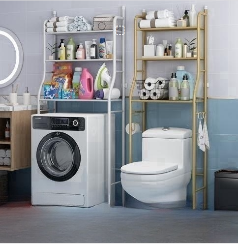 卫生间洗衣机落地置物架马桶架