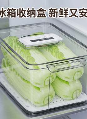 特大号冰箱收纳盒保鲜盒食品级