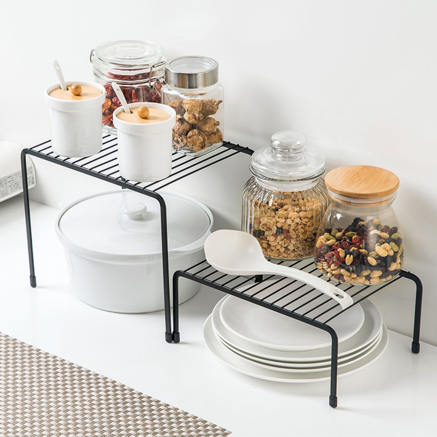 居家家桌面调料架厨房用品置物架