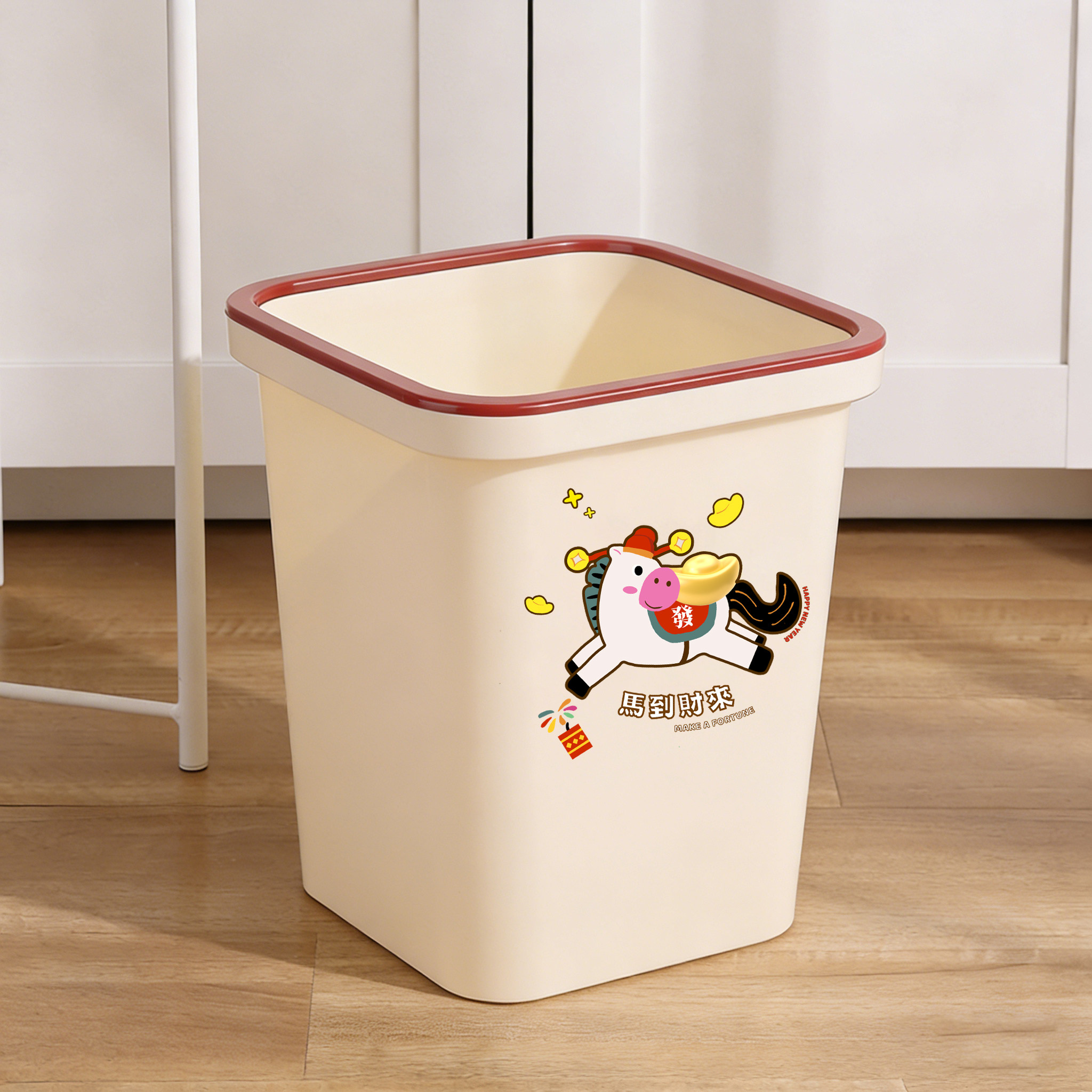 垃圾桶家用2026新款厨房客厅大号大容量卧室办公室厕所卫生间纸篓,家庭/个人清洁工具,垃圾桶,淘宝优惠券,粉丝福利购,淘宝优惠卷