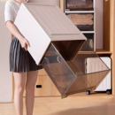 抽屉收纳盒衣橱柜衣裤 两个装 收纳箱简约特大号整理箱 直播专享