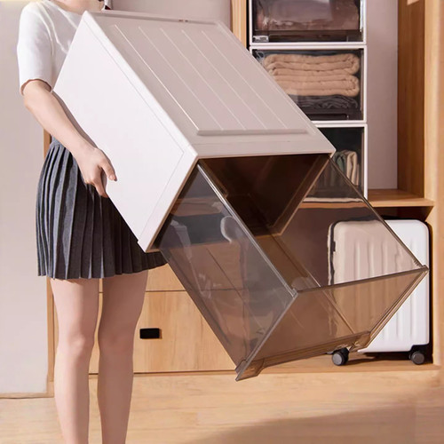 家用加厚抽屉式收纳盒衣橱柜衣裤