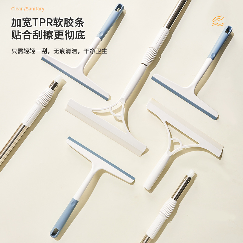 家庭塑料长柄玻璃刮浴室