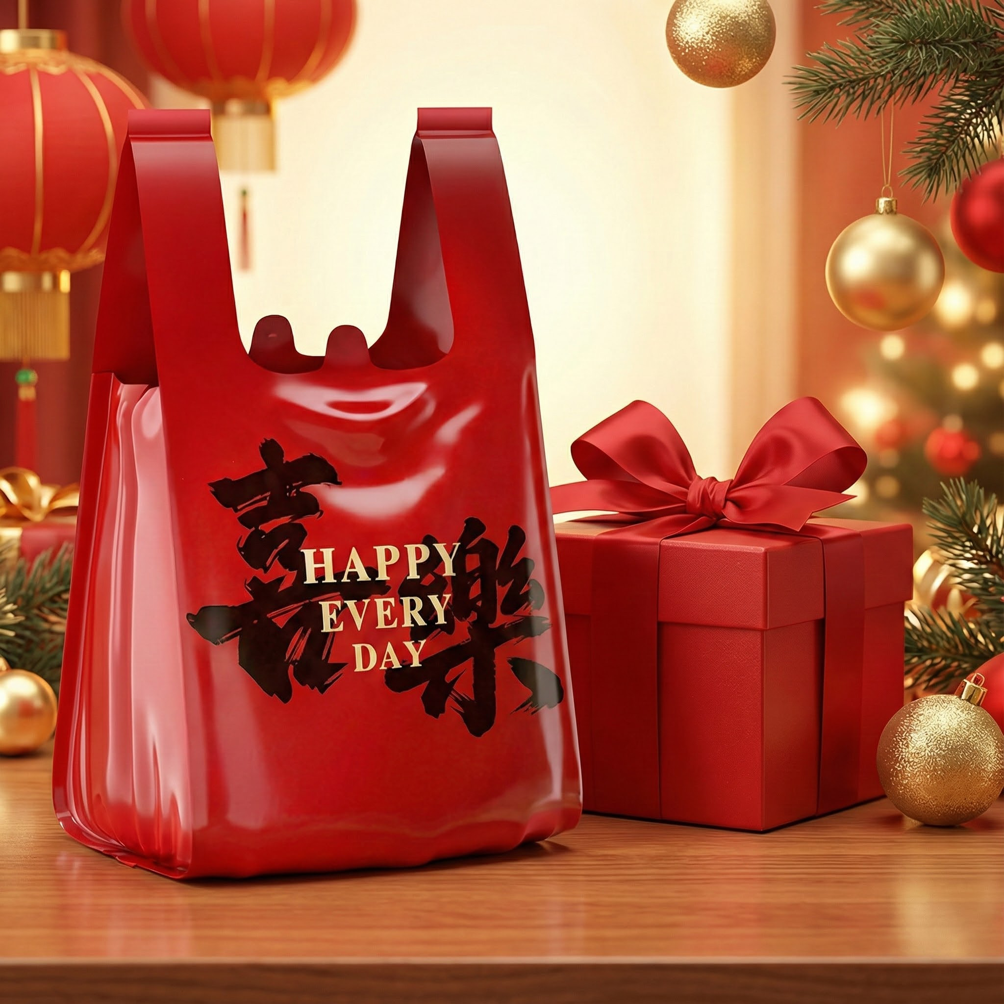 红色垃圾袋手提式加厚背心塑料袋大号商用马甲袋春节手提垃圾袋,家庭/个人清洁工具,家用垃圾袋,淘宝优惠券,粉丝福利购,淘宝优惠卷