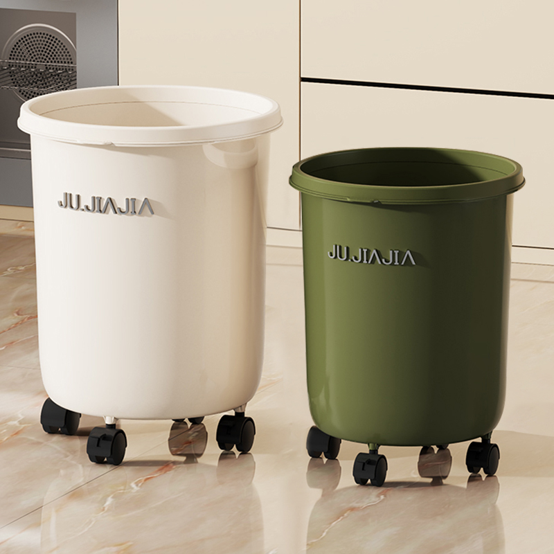 垃圾桶带滑轮可移动大号大容量