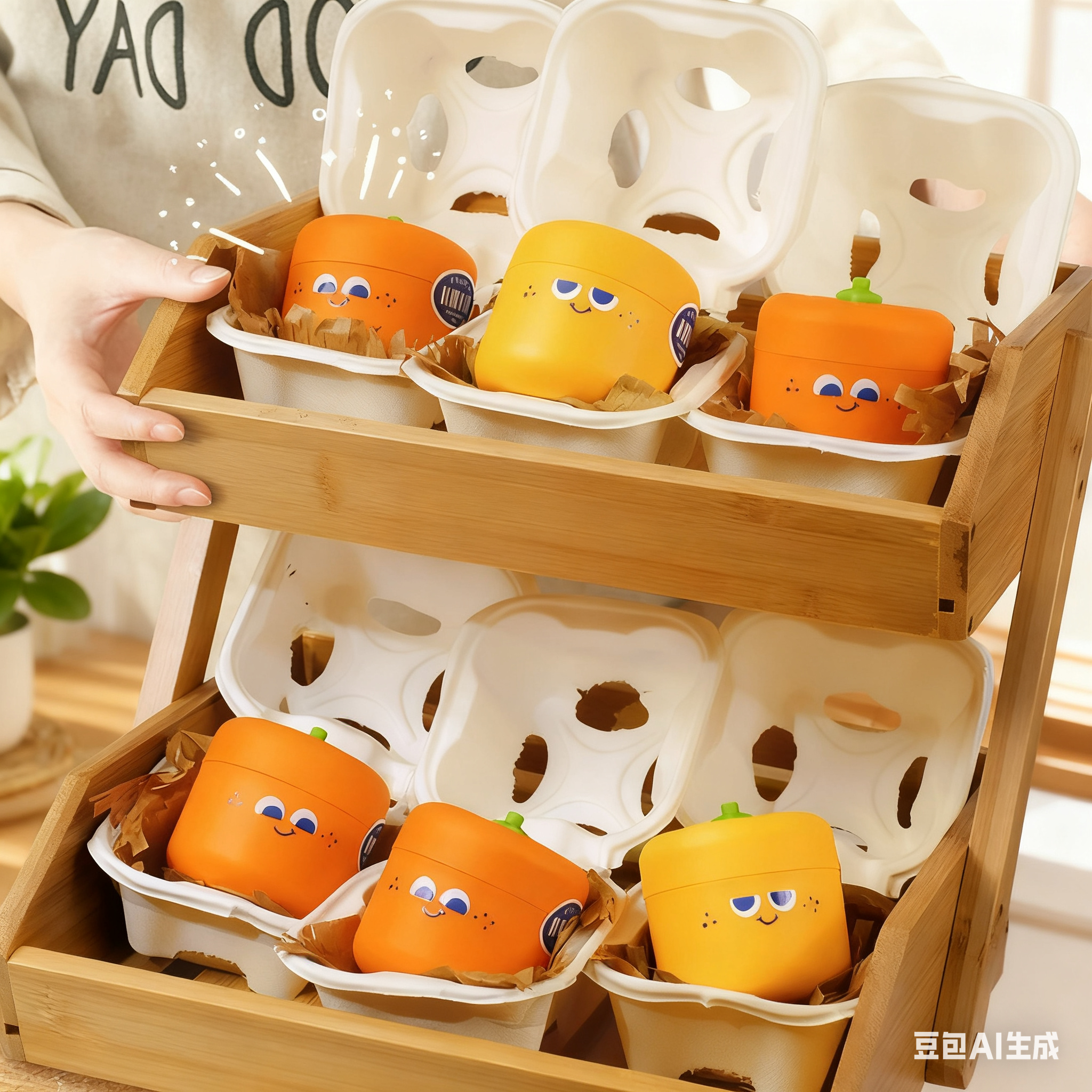 水果墩墩固体香膏车载酒精香薰