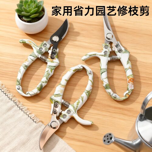 修枝剪园林树枝摘果剪刀家用省力