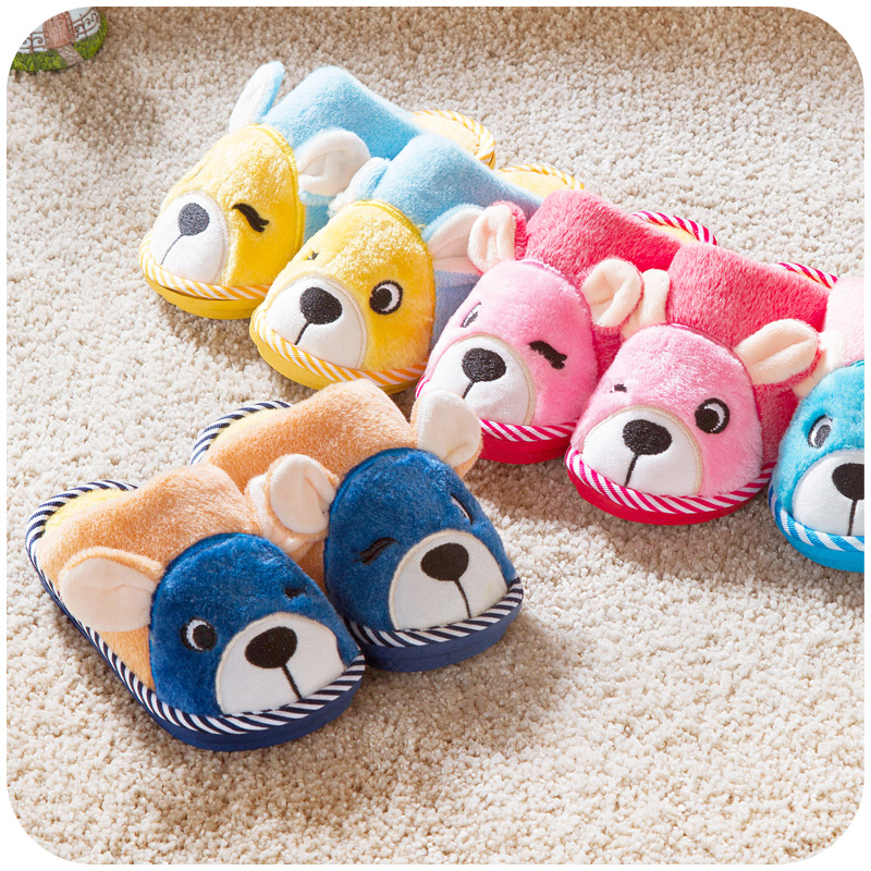 Chaussons enfants en suède - Ref 986506 Image 3