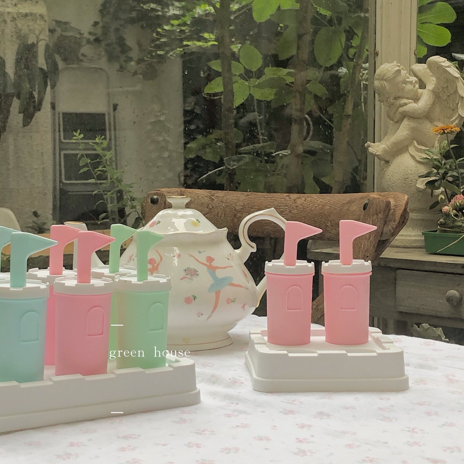 green house * 韩国ins少女心城堡自制冰棒冰淇淋冰格