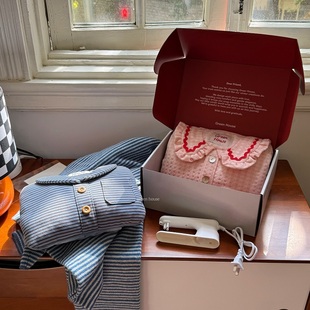 green 复古睡衣可插手防爆充电热水袋暖手宝情侣圣诞礼物 house