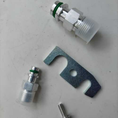 汽车空调蒸发器膨胀压板管头外牙