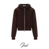 THEA买手店FUNT25秋冬新款 连帽卫衣女宽松休闲外套