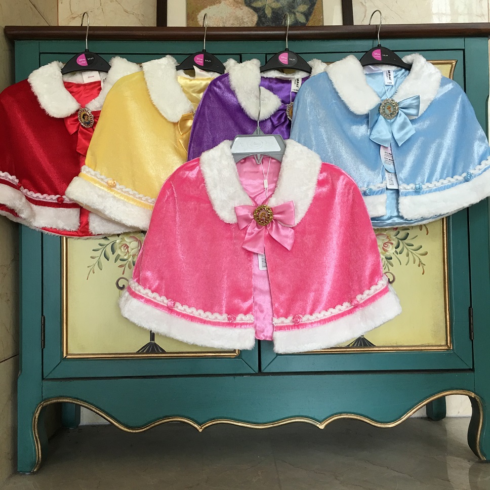 原单保暖灰姑娘白雪睡美人披肩