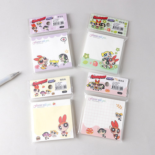 飞天小女警卡通便签本