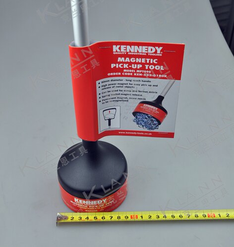 英国KENNEDY长柄强力永磁吸铁 带快速释放机构 KEN-553-0180K