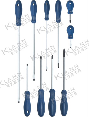 英国SENATOR 10件套蓝色胶柄螺丝刀组套 SEN-572-9100K 克伦威尔