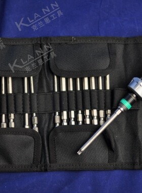 德国Wera可换头棘轮可逆螺丝刀组套17件套 KK60RA 带便携式帆布包