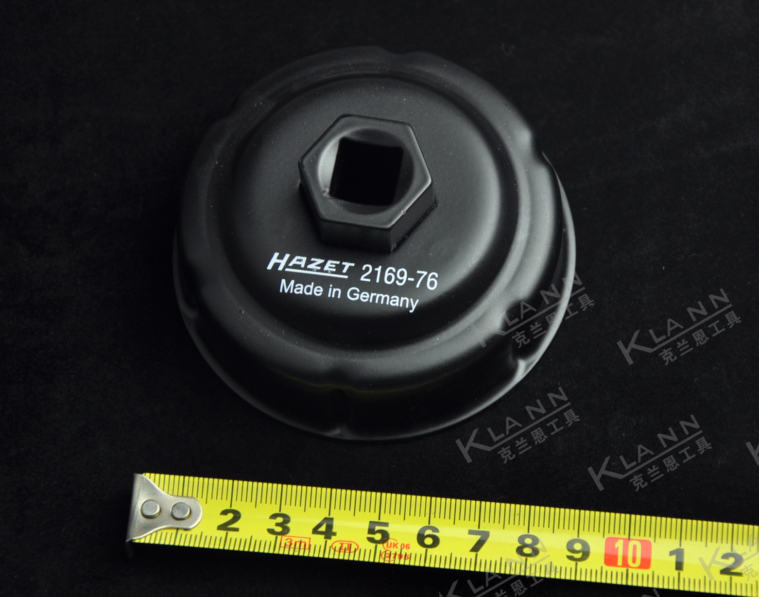 德国HAZET 2169-76 机滤扳手 机滤碗 原装进口高端汽修汽保工具