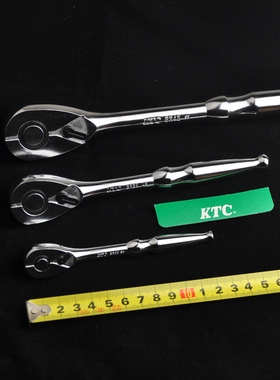 日本KTC钢柄棘轮扳手 BR2E BR3E BR4E 京都机械手动工具