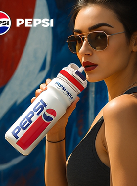 pepsi百事可乐保温杯男士学生2025年新款潮酷随行水杯户外运动杯