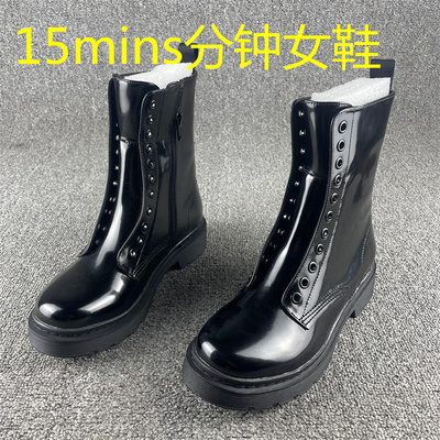 单里橡胶底马丁靴时尚百搭