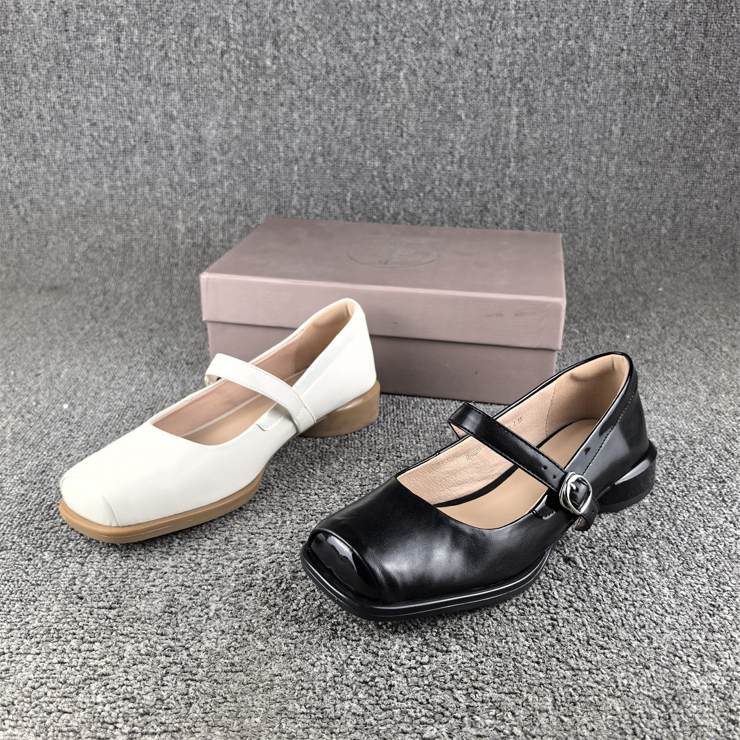 断码处理时尚小香风手工女鞋牛皮春秋季方头浅口真皮玛丽珍单鞋女,女鞋,玛丽珍鞋,淘宝优惠券,粉丝福利购,淘宝优惠卷