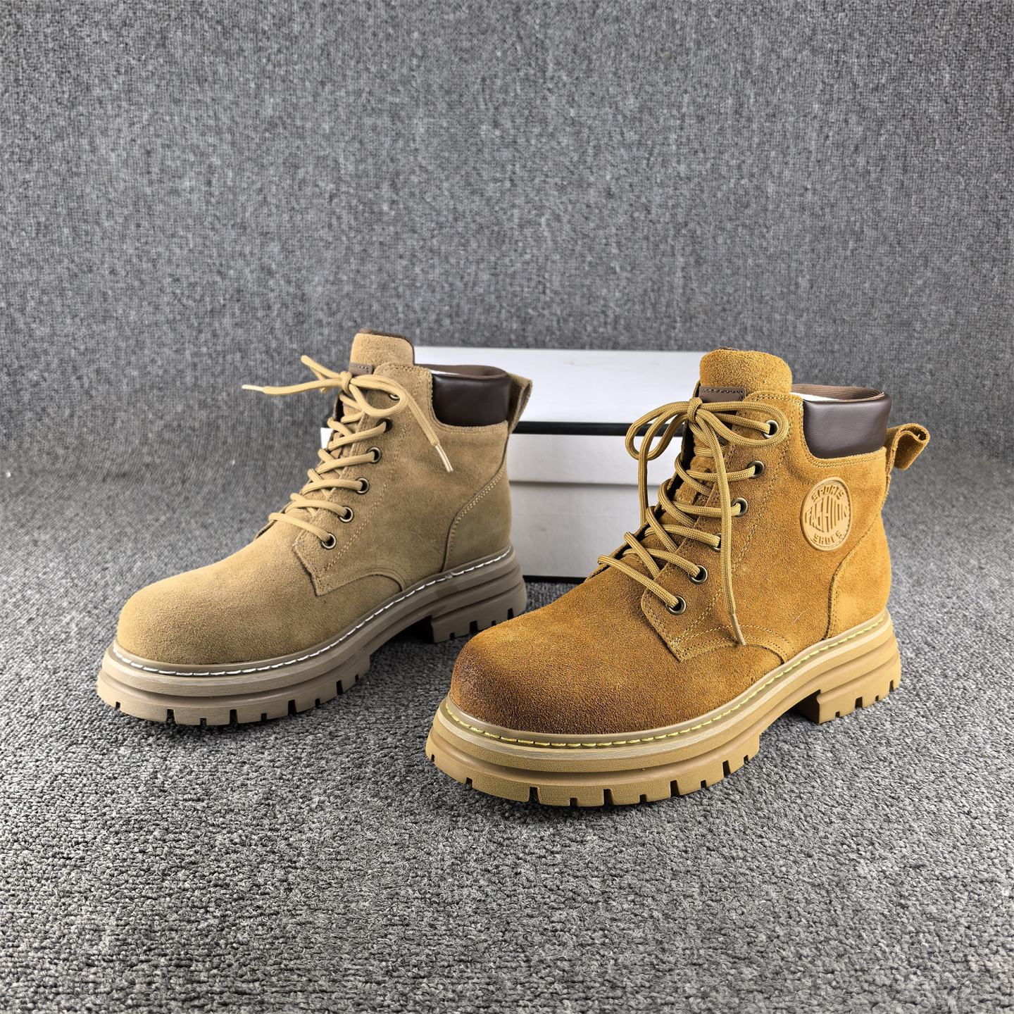 断码处理休闲真皮手工马丁靴女秋冬新款平跟短筒磨砂牛皮单靴子女