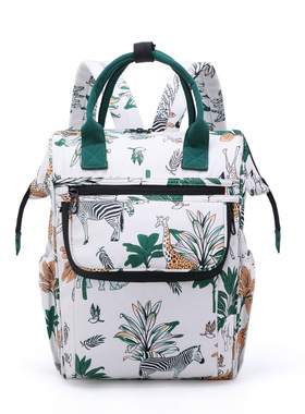 新款多功能大容量收纳孕婴包妈咪包 轻便外出双肩妈妈包手提包