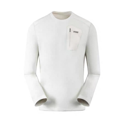 圆领高弹力长袖T恤5601