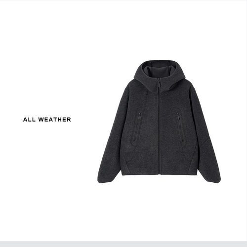 【琳琳粉丝专享】情侣款连帽摇粒绒外套2501