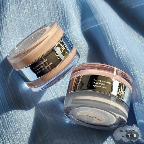 韩国进口Glow双色遮瑕粉底膏高光遮瑕二合一淡化痘印斑点干皮可用