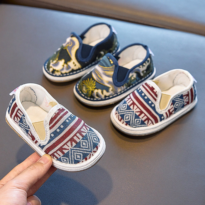 姿多尼亲子儿童手工布鞋1-7岁2老北京千层底男女宝宝学步龙腾软底,童鞋/婴儿鞋/亲子鞋,学步鞋,淘宝优惠券,粉丝福利购,淘宝优惠卷