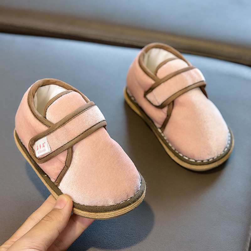 儿童手工棉鞋1-5一周岁2鞋子加厚保暖鞋千层底家居女宝宝棉花冬季,童鞋/婴儿鞋/亲子鞋,学步鞋,淘宝优惠券,粉丝福利购,淘宝优惠卷