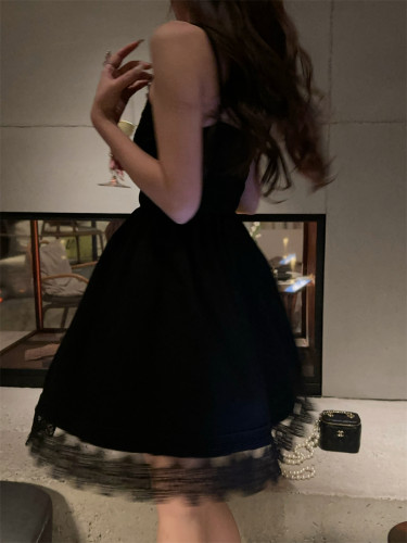 蝴蝶双生Baby61甜美吊带裙