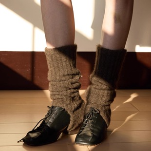 Semora25AW新品 牦牛绒冬日保暧慵懒休闲腿套SW0008