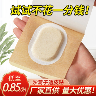 透皮贴沙蒿子亚宝透皮专用贴透气胶贴敷穴位中药贴防敏冷敷三伏贴