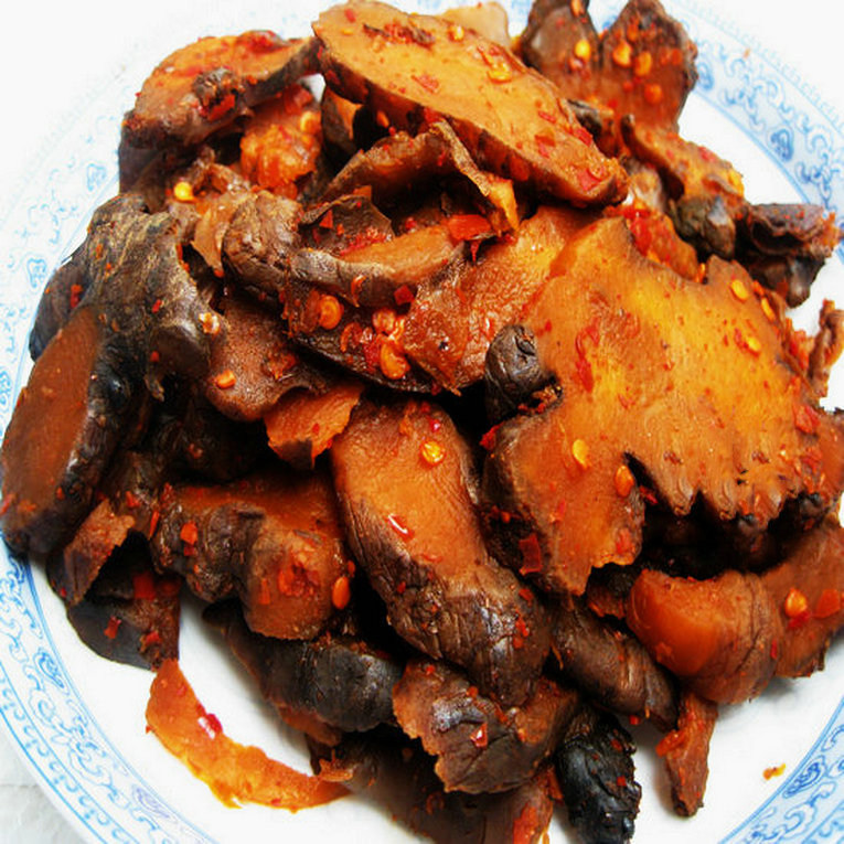 四川特产手工秘制辣椒拌洋姜咸菜下饭菜私房菜