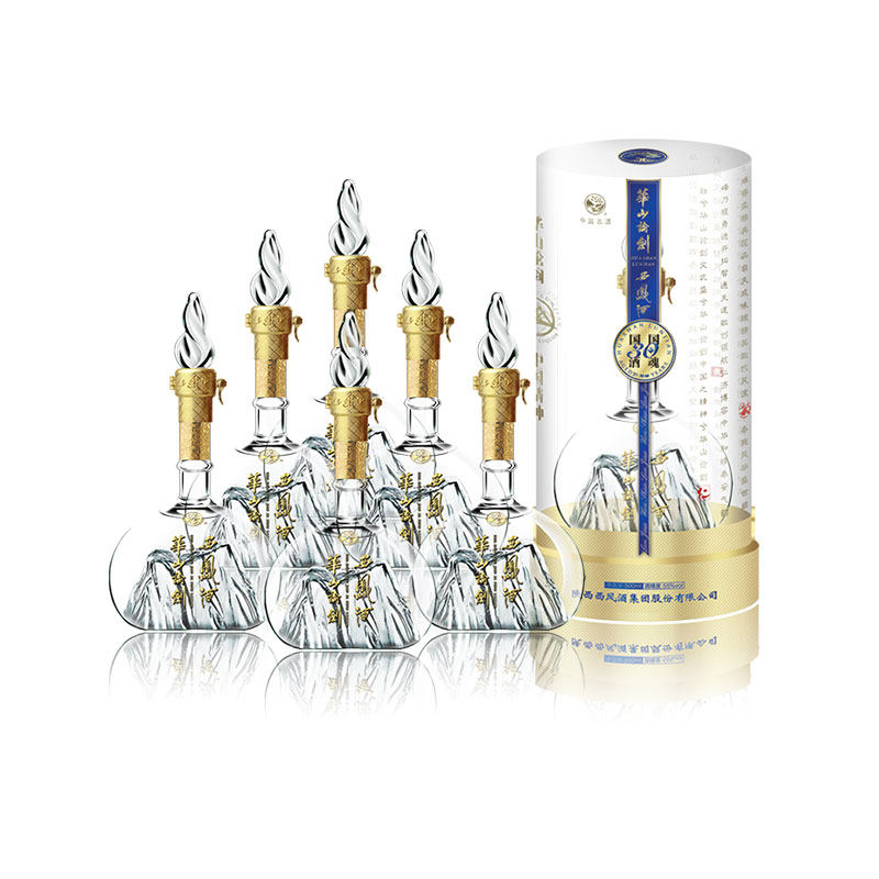 55度华山论剑30年西凤酒整箱