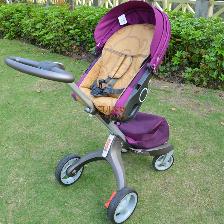 凉席适配stokke Xplory推车crusi/ scoot v2/V4婴儿童推车凉席垫