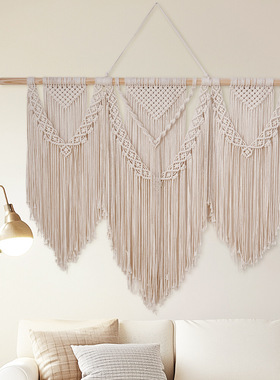 Hand-woven Tapestry Bedroom Living Room Background Wall Desi