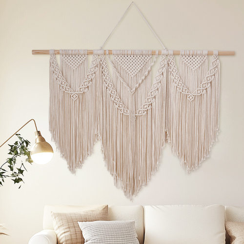 Hand-woven Tapestry Bedroom Living Room Background Wall Desi