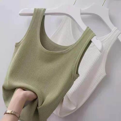 80–200 Jin Halter-thread Tank Top For Women, Plus-size, Sli